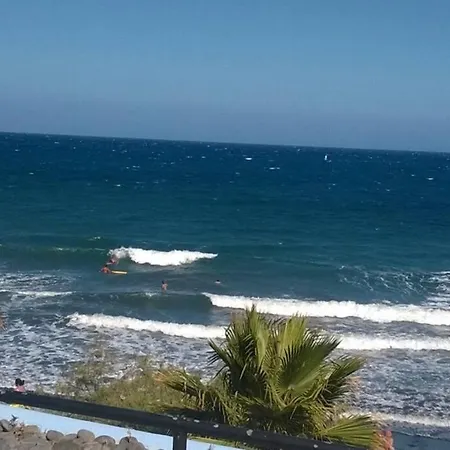 First Line To The Beach. *